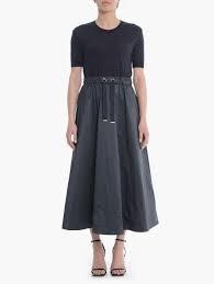 herno abito gonna taffeta