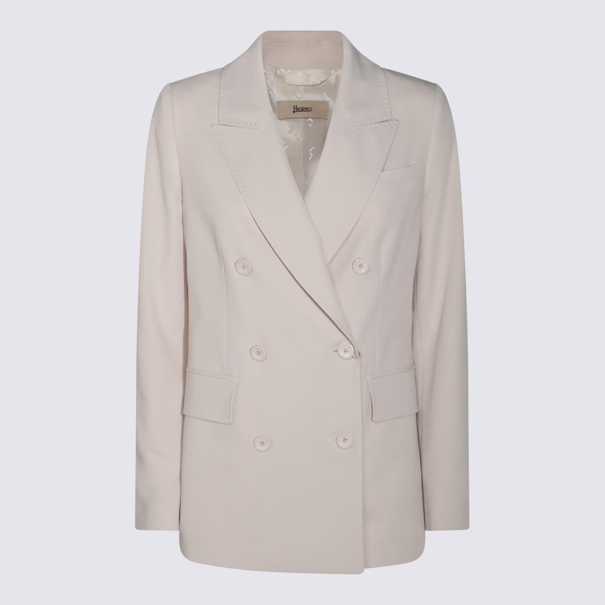 herno beige blazer