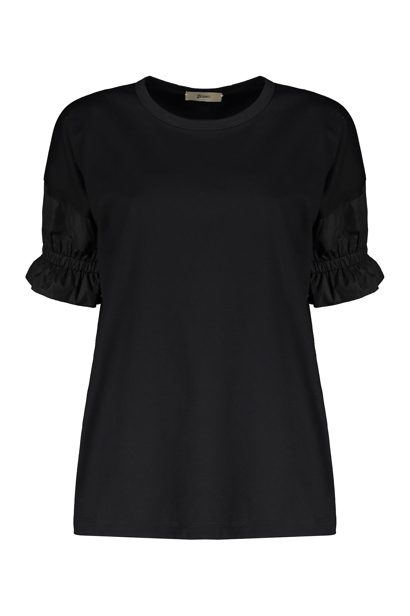herno cotton crew-neck t-shirt