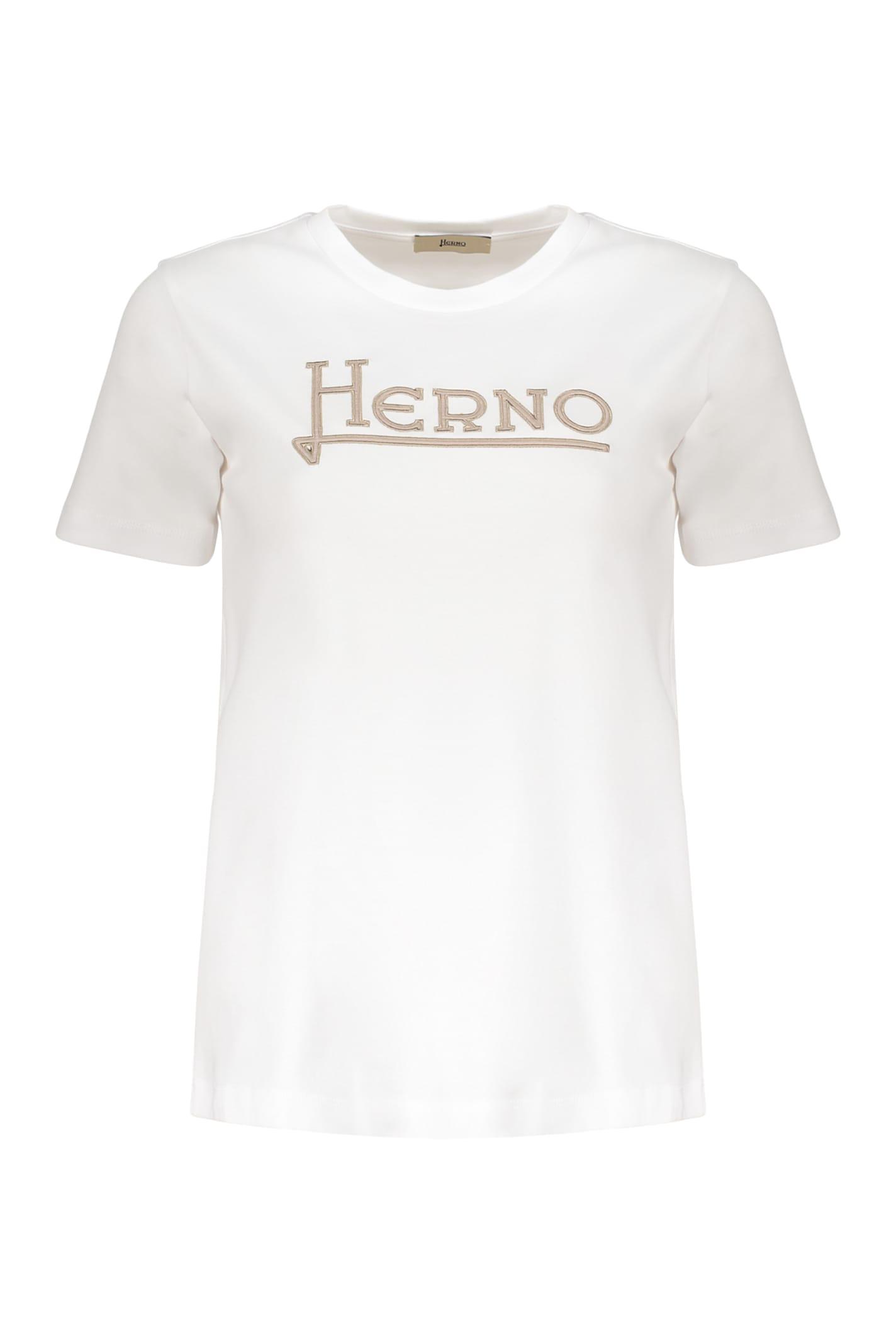 herno cotton t-shirt