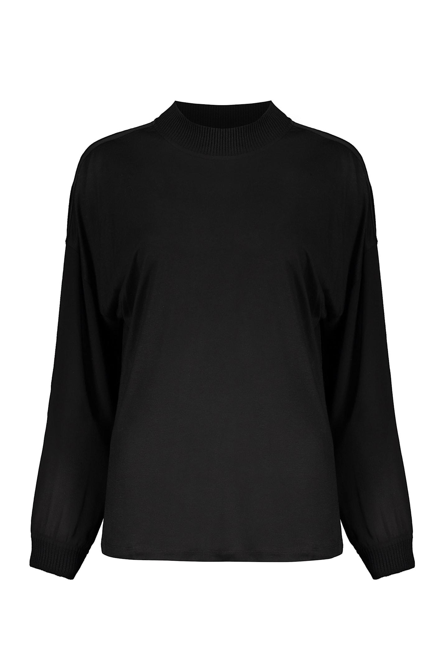 herno crew-neck blouse