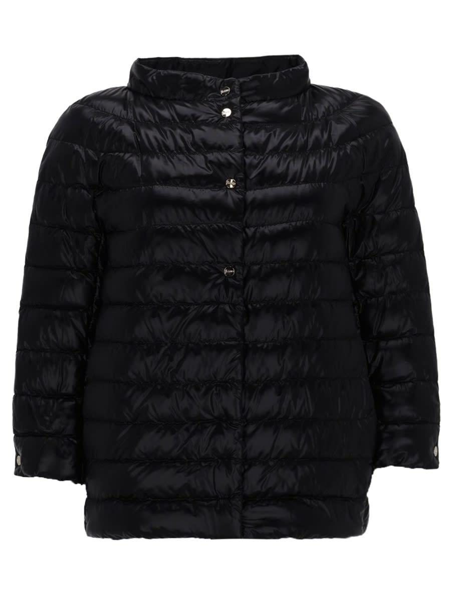 herno cropped padded down jacket