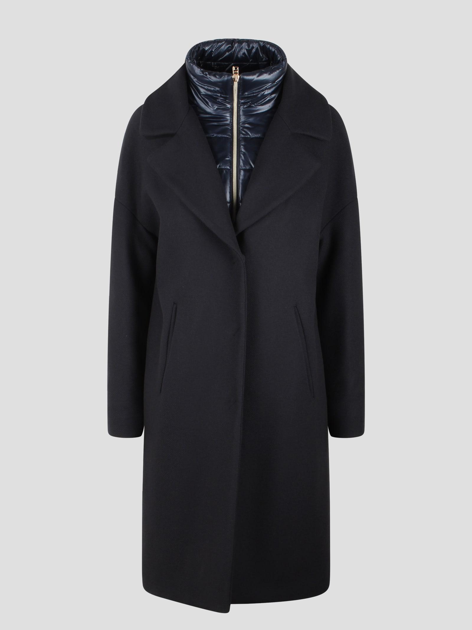 herno double-front coat