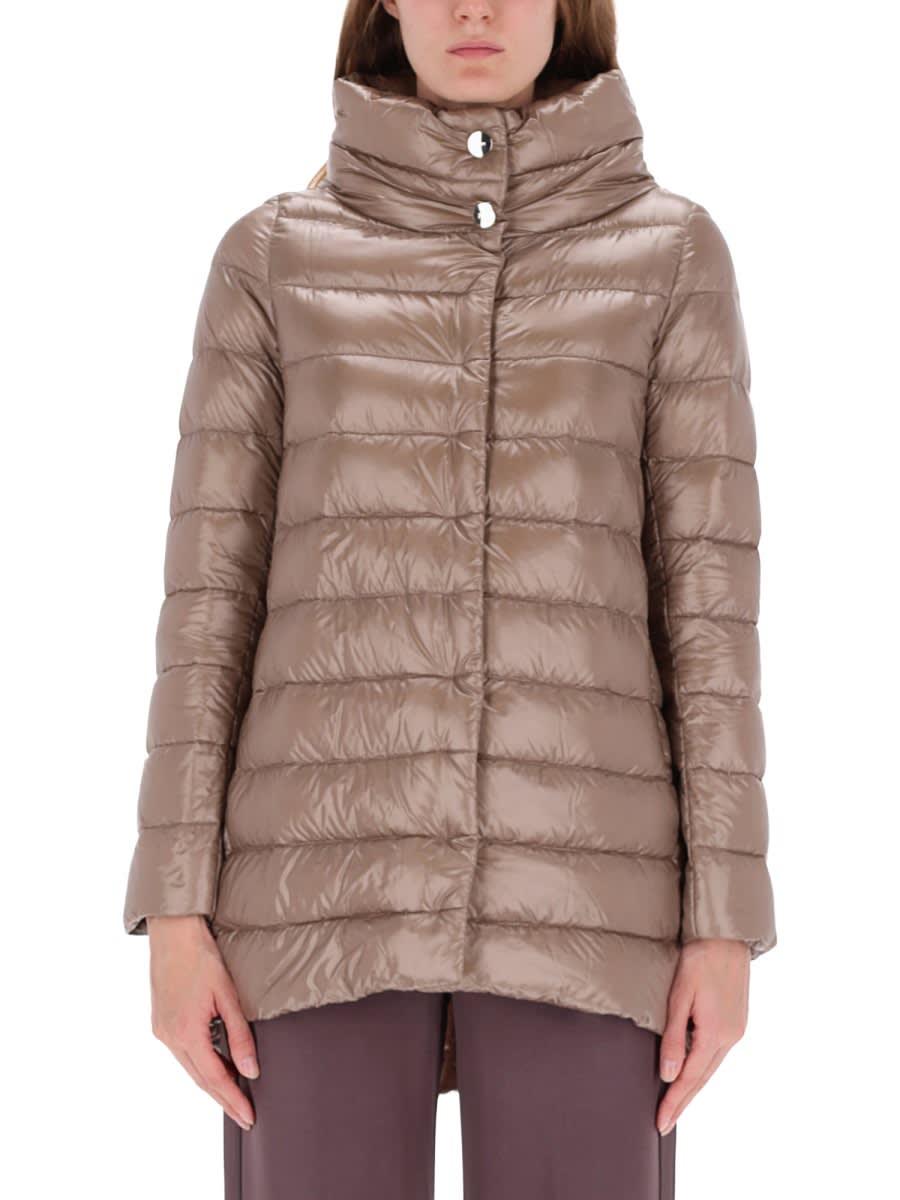 herno down jacket a-shape amelia