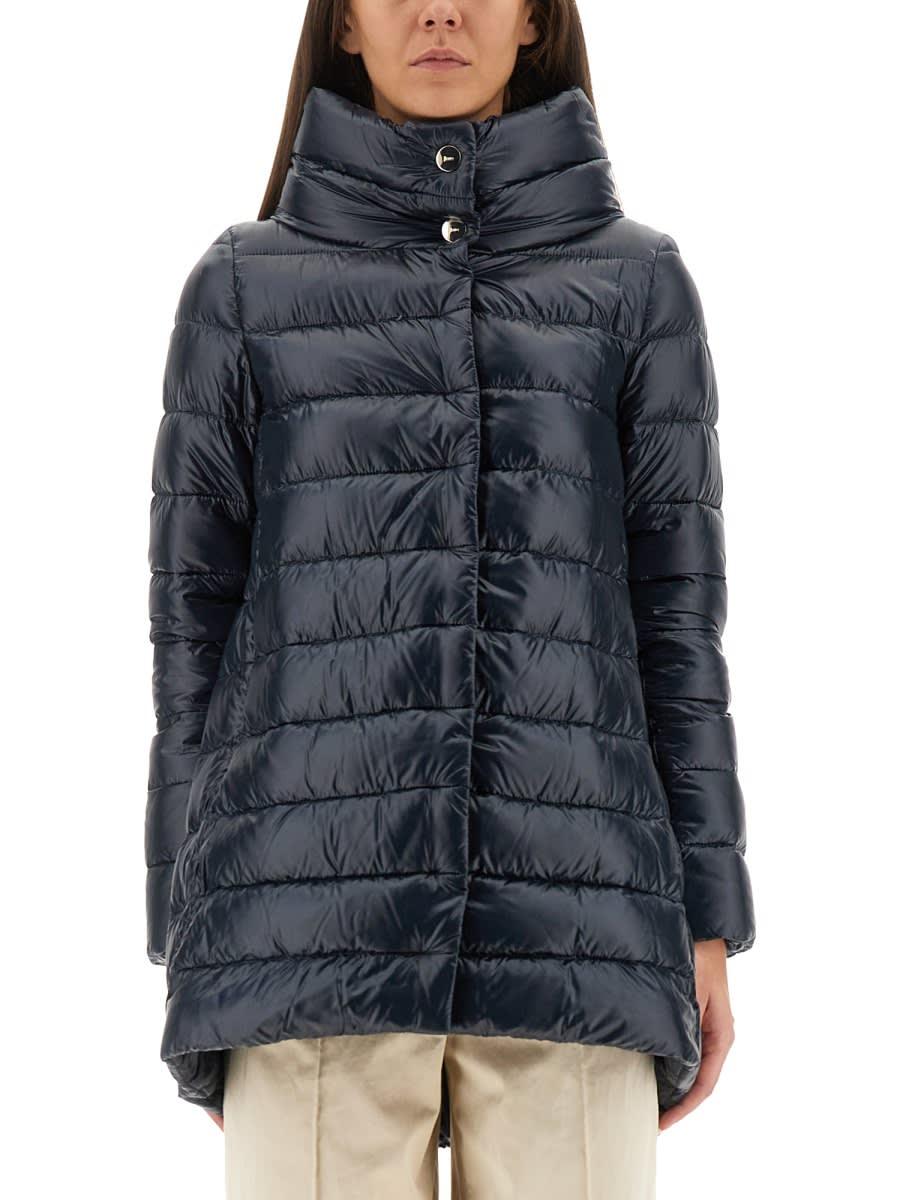 herno down jacket a-shape amelia