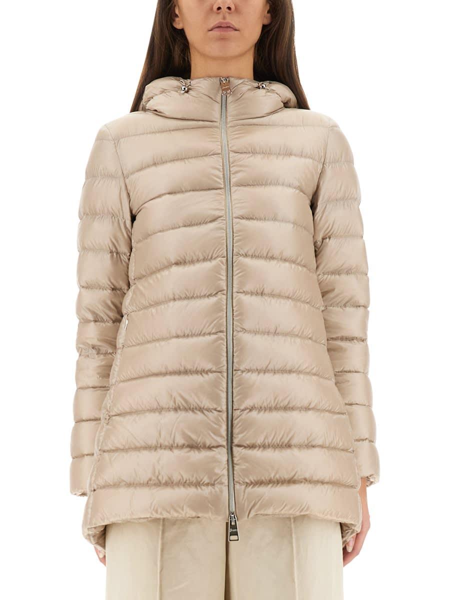 herno down jacket a-shape resort