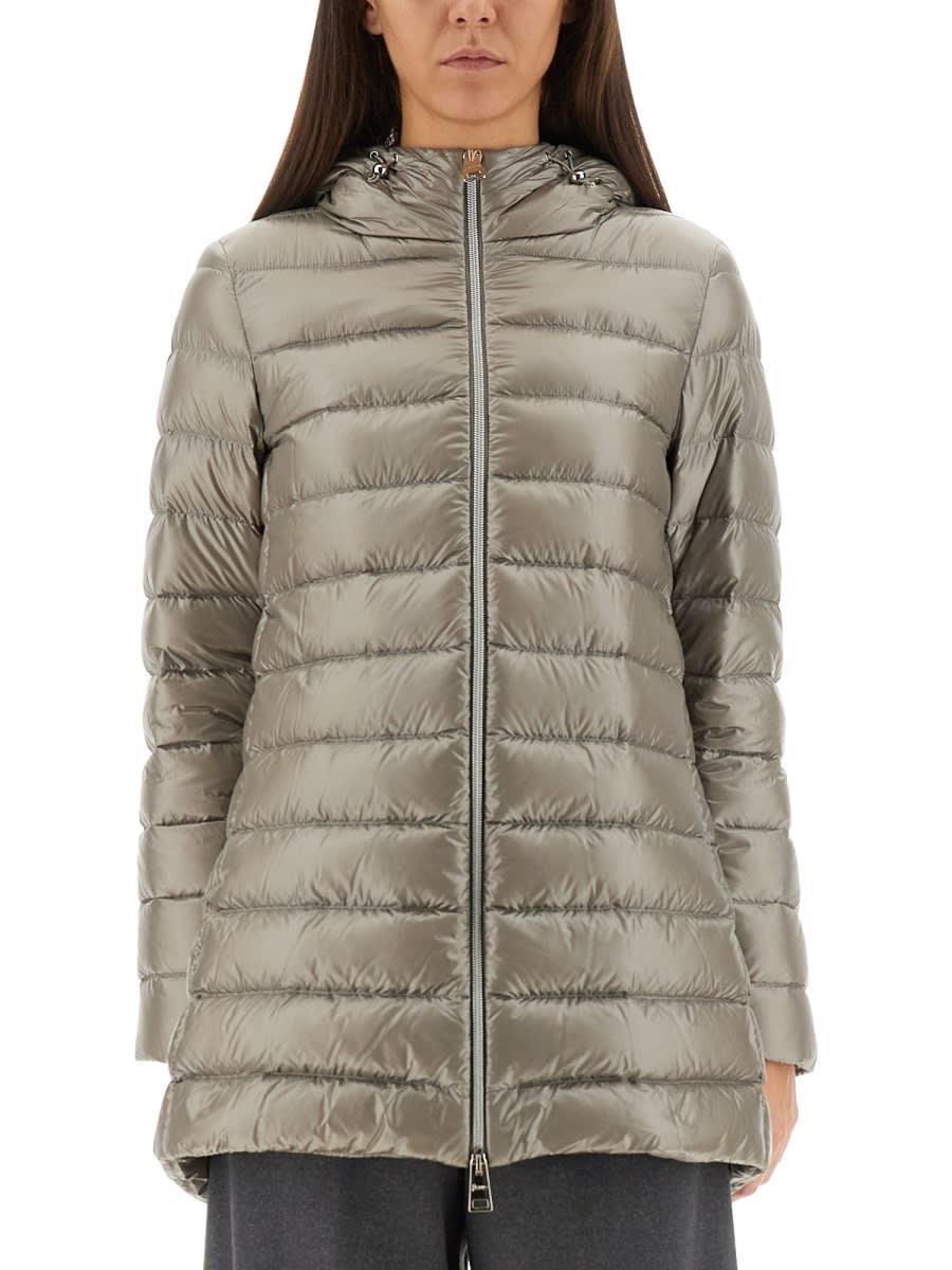 herno down jacket a-shape resort
