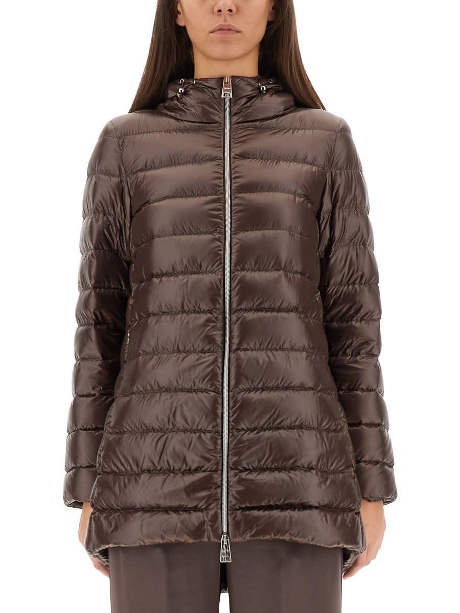 herno down jacket a-shape resort