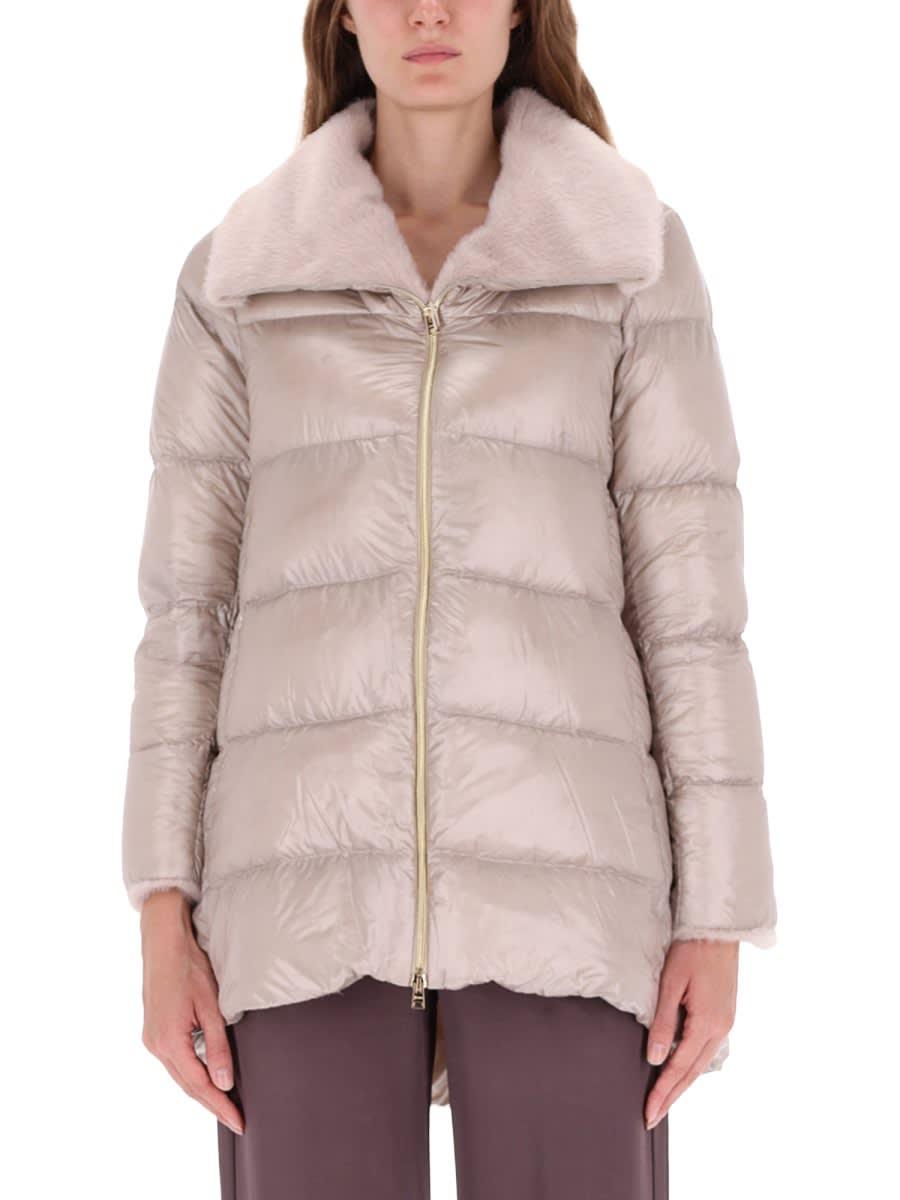 herno down jacket a-shape
