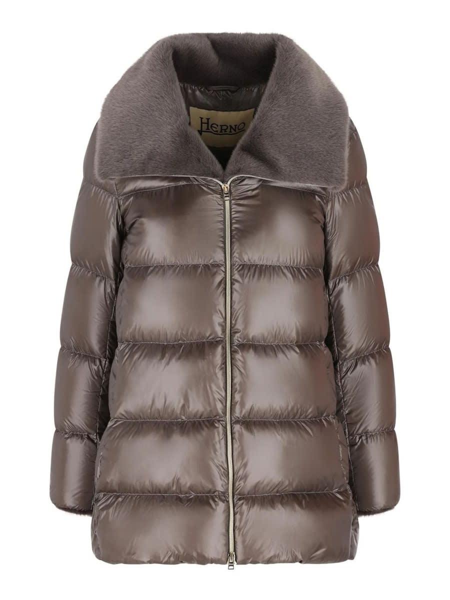 herno down jacket a-shape