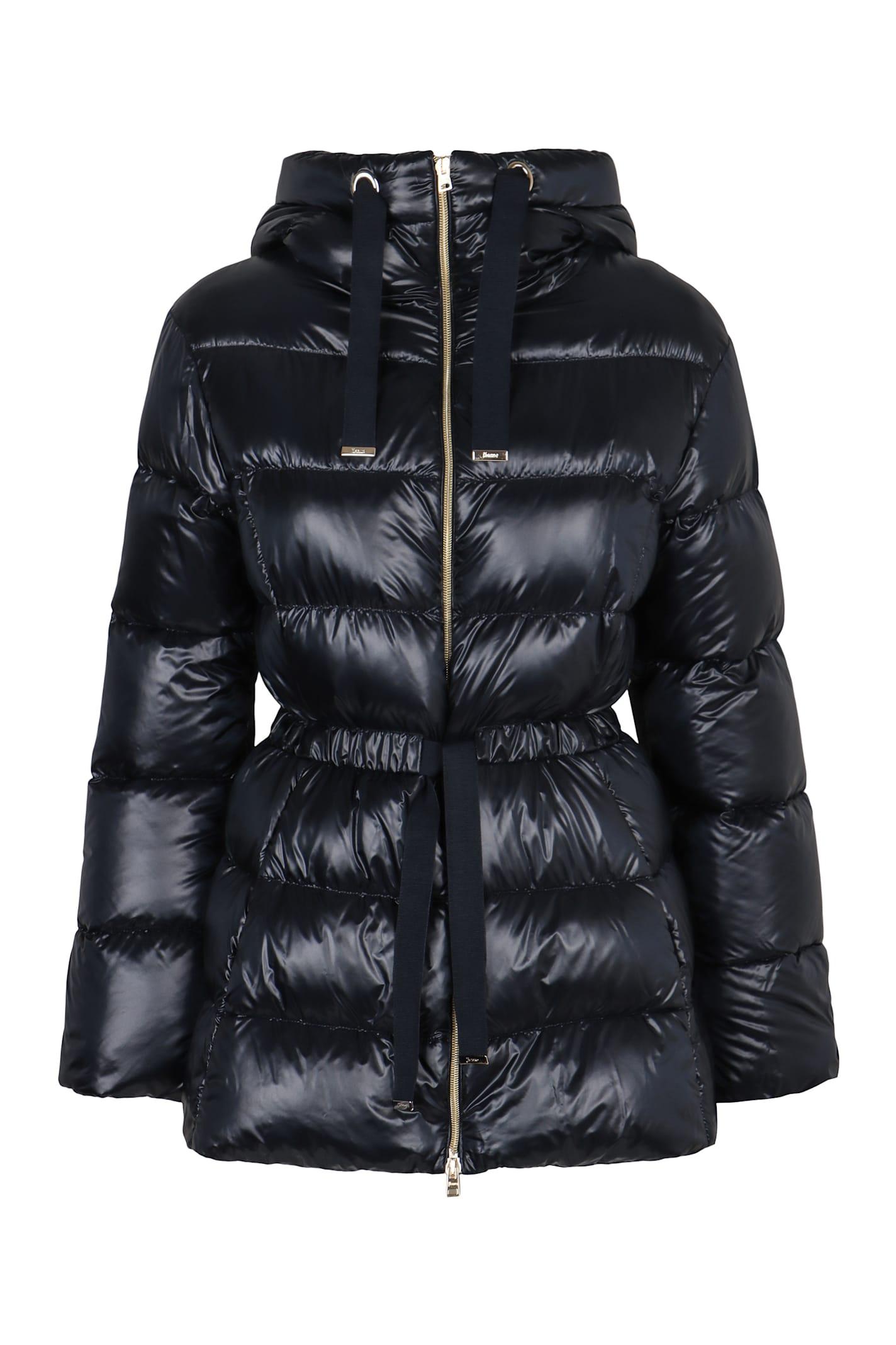 herno down jacket in ultralight nylon