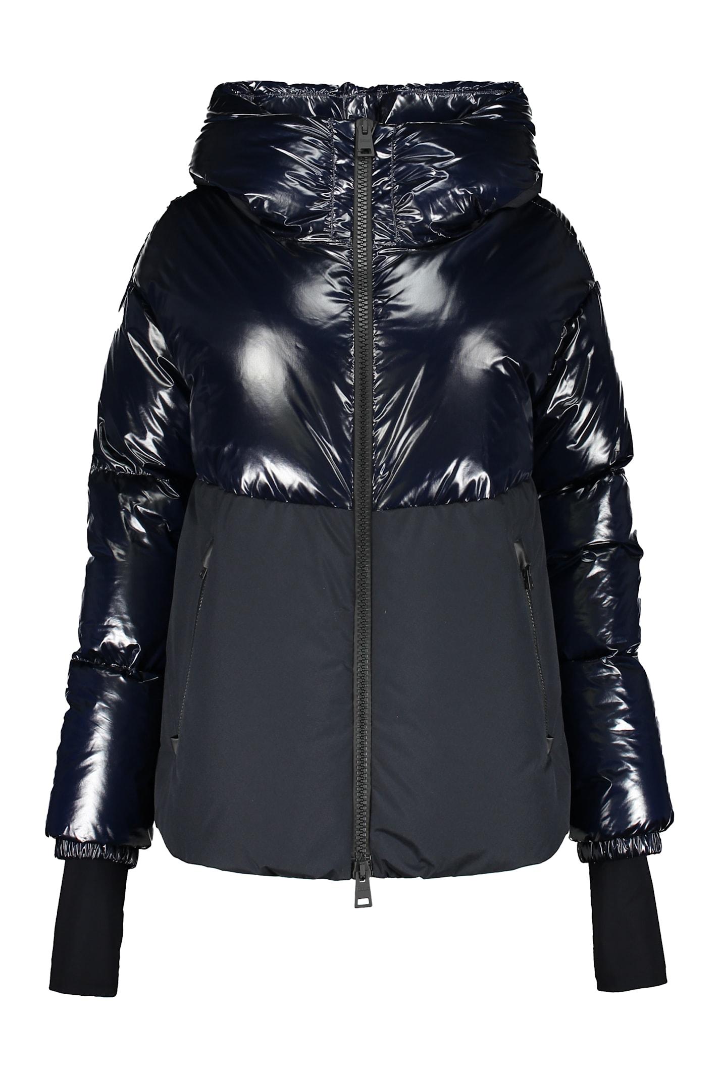 herno down jacket with hood