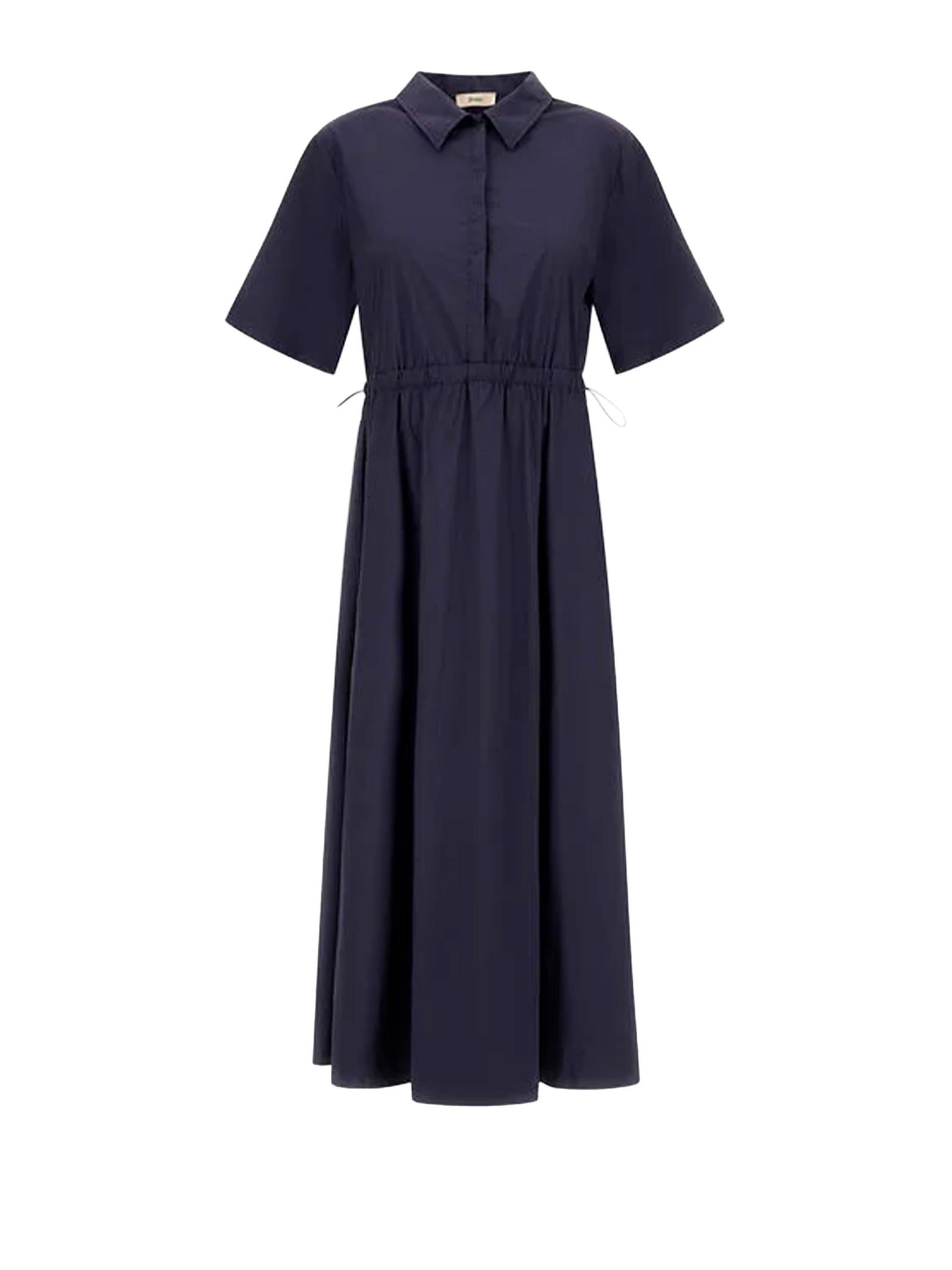 herno dresses blue