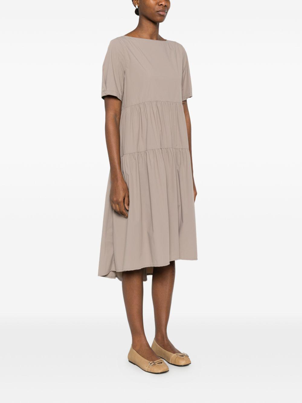 herno dresses tortora - women