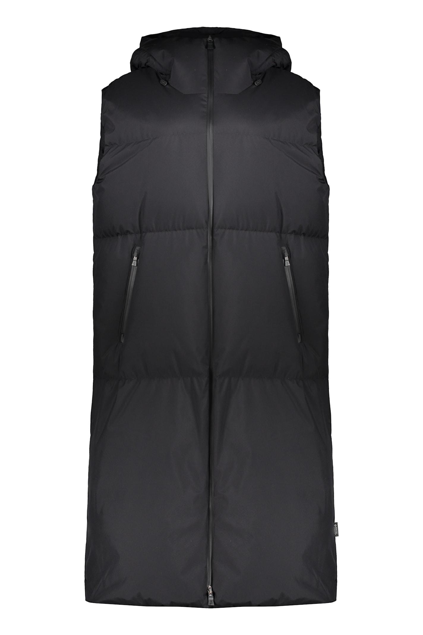 herno full zip down vest