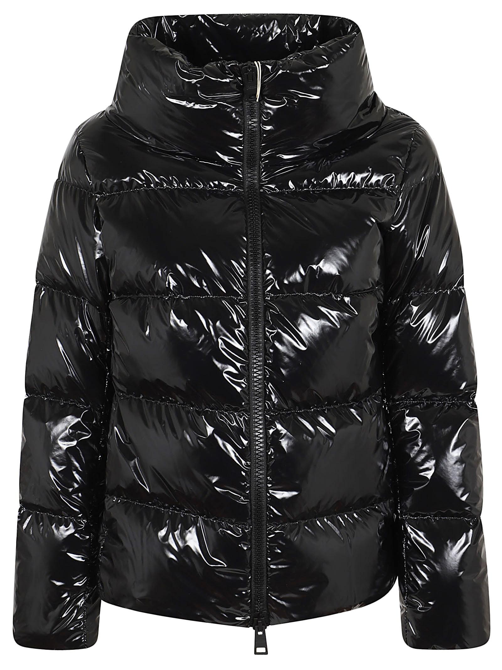 herno gloss down jacket cape