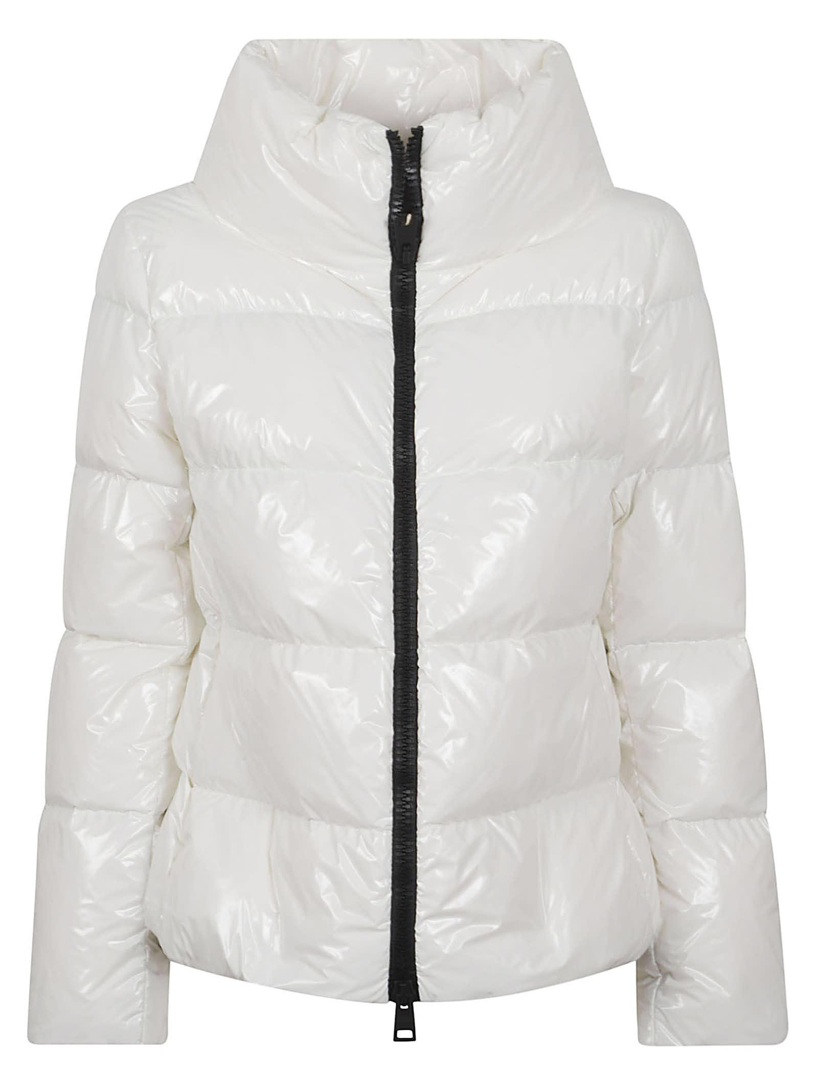herno glossy white down jacket