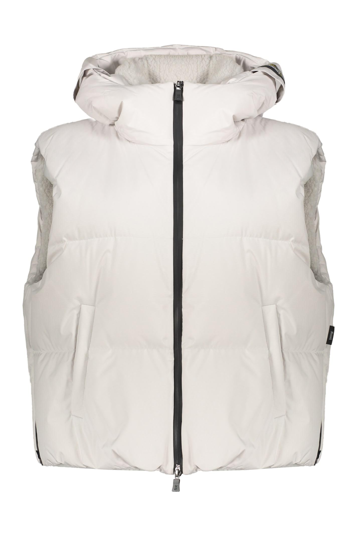 herno hooded bodywarmer