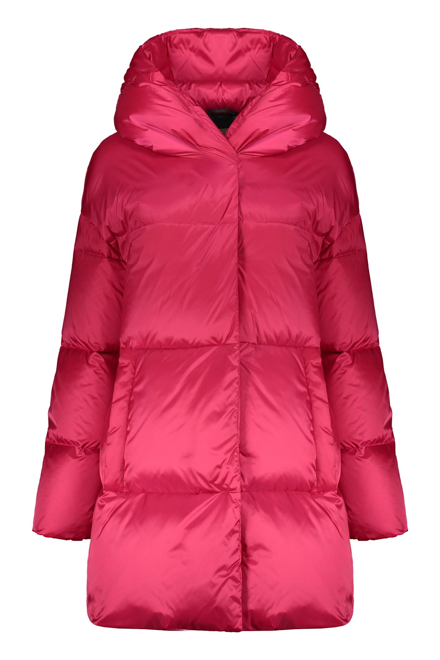 herno hooded down jacket