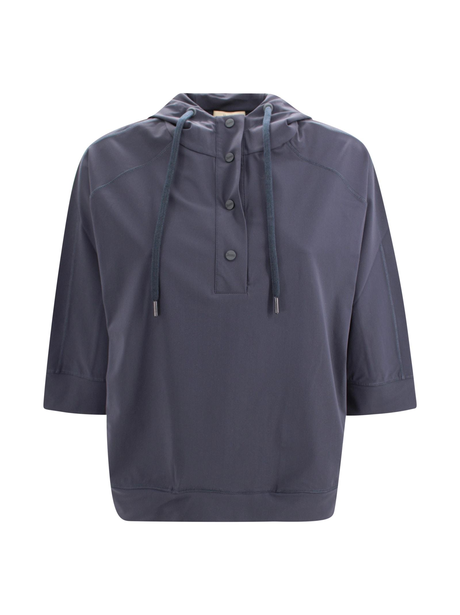 herno hooded sweatshirt