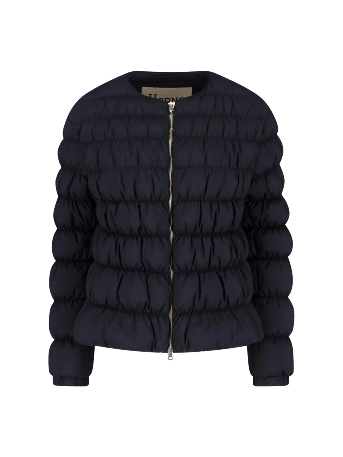 herno jackets black polyamide - women