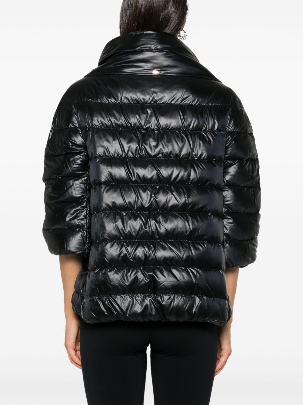 herno jackets black polyamide - women