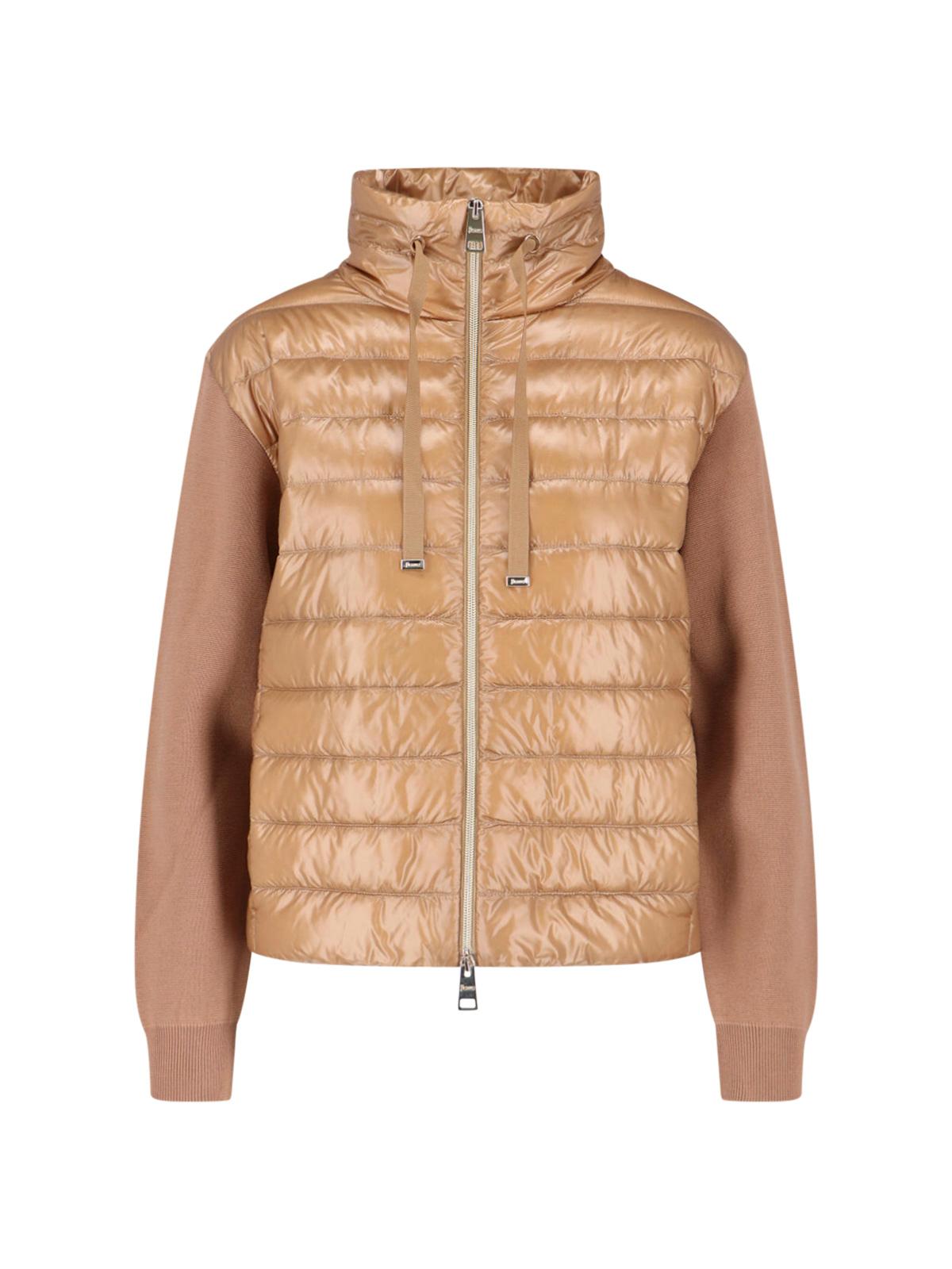 herno jackets brown cotton - women