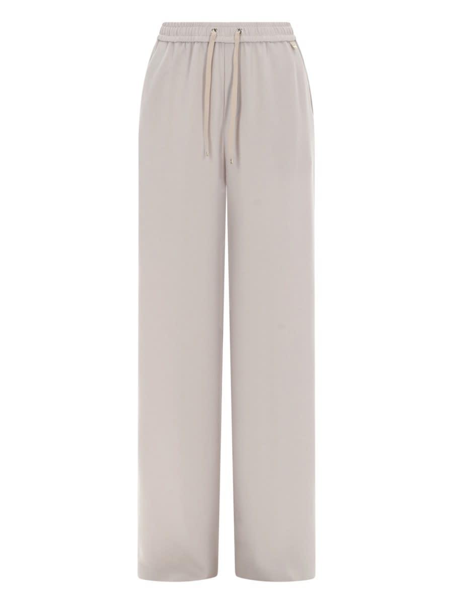 herno jogger pants with drawstring