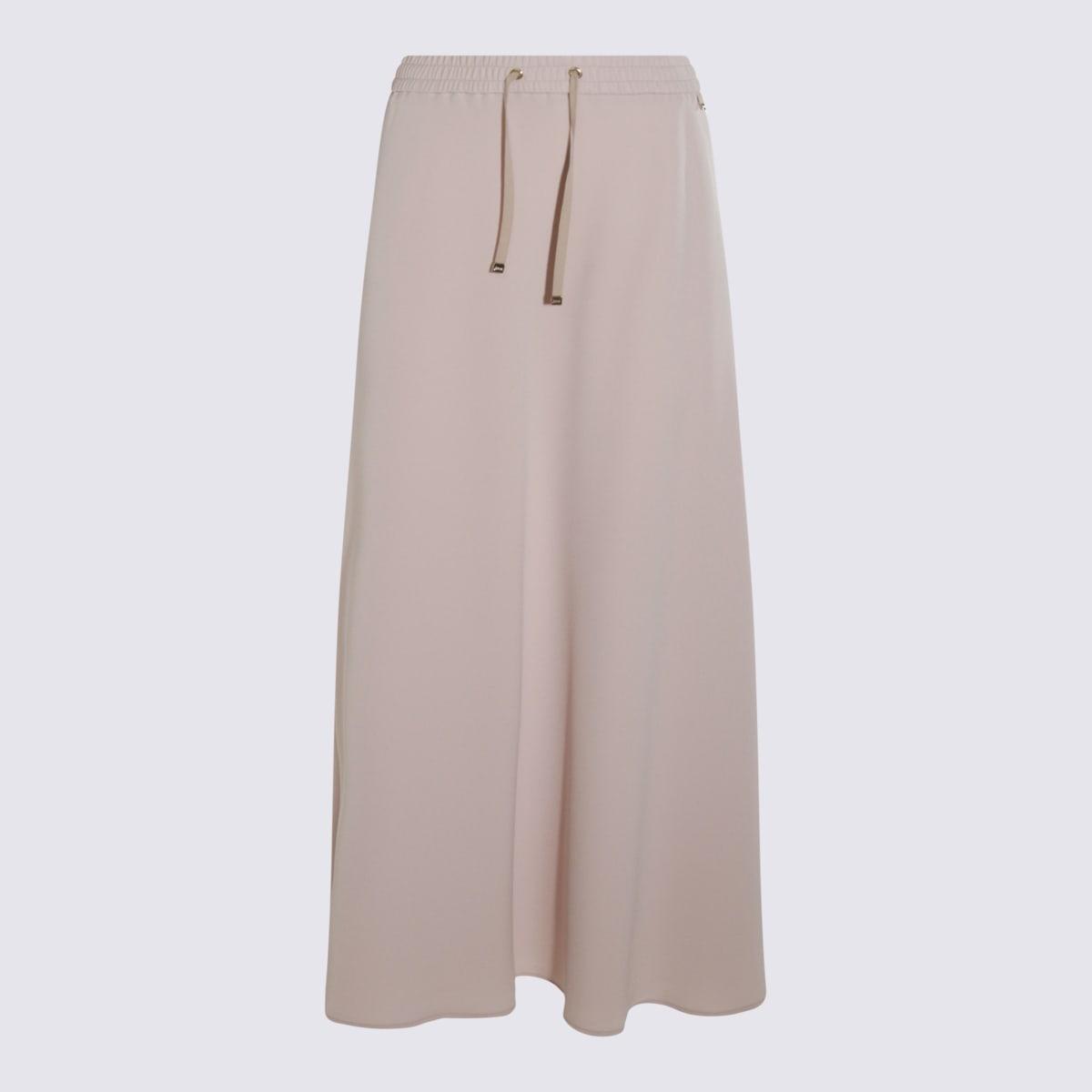 herno light beige skirt
