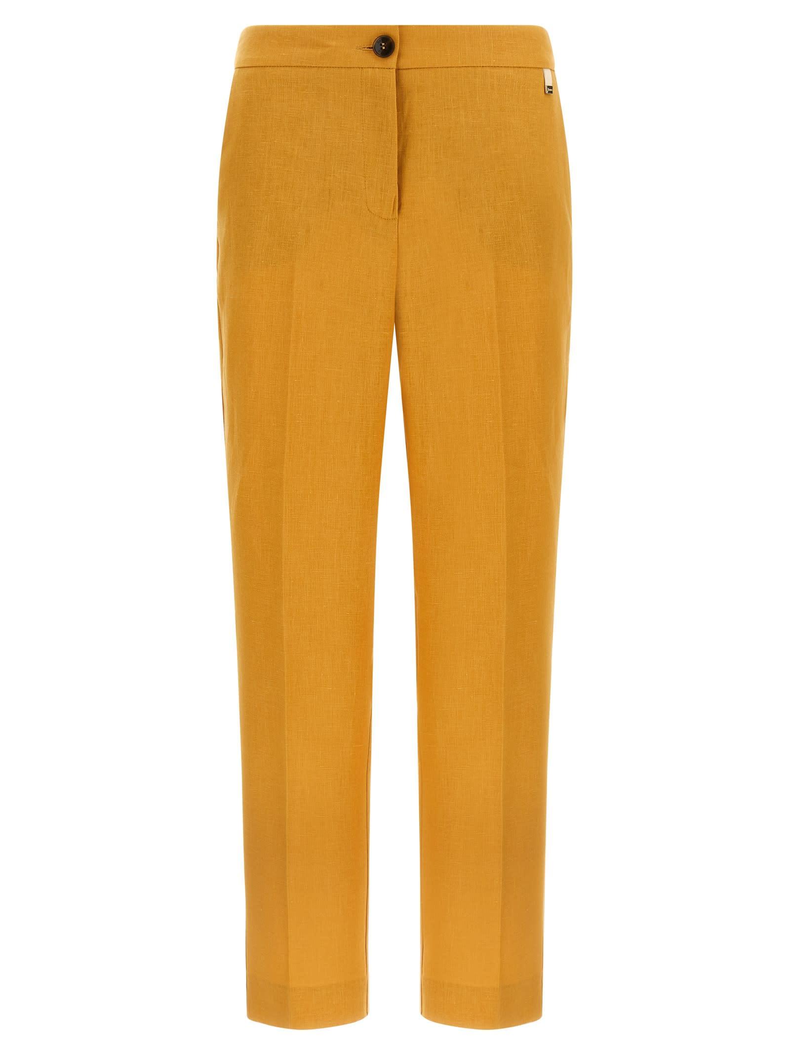 herno linen trousers