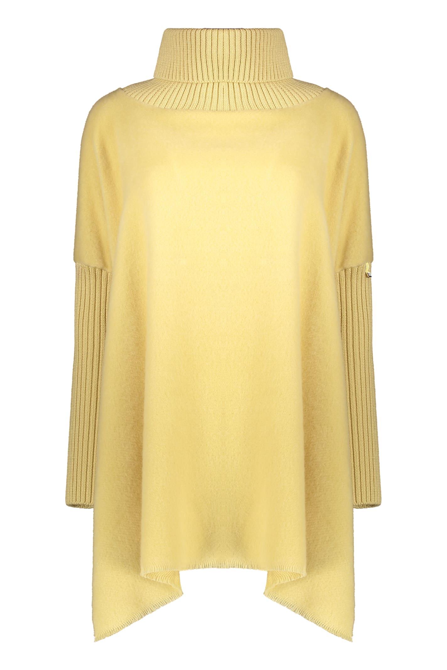 herno long sleeve shirt with high collar