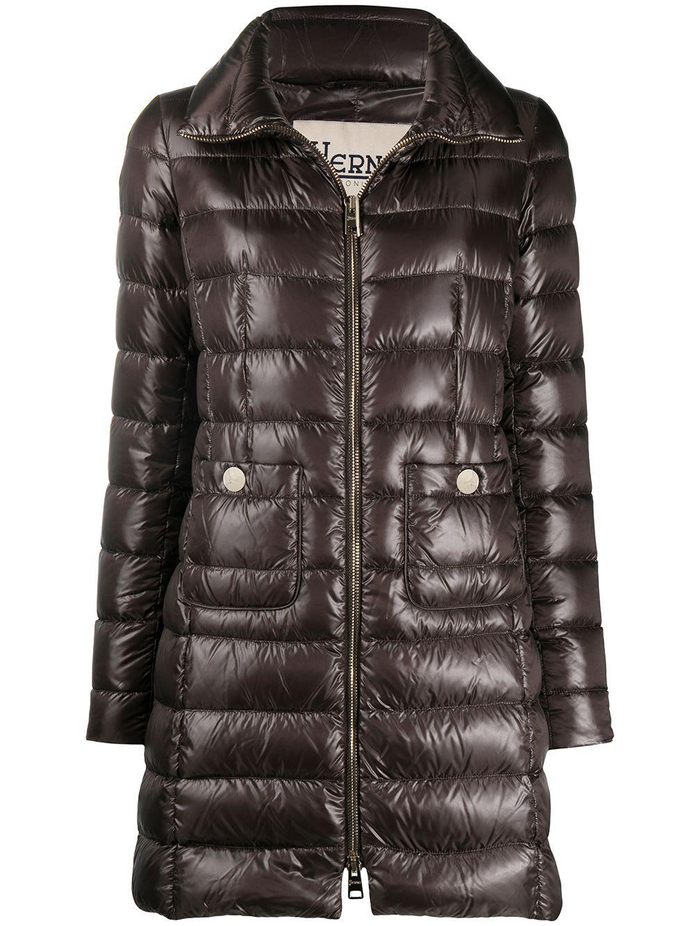 herno maria midi down jacket