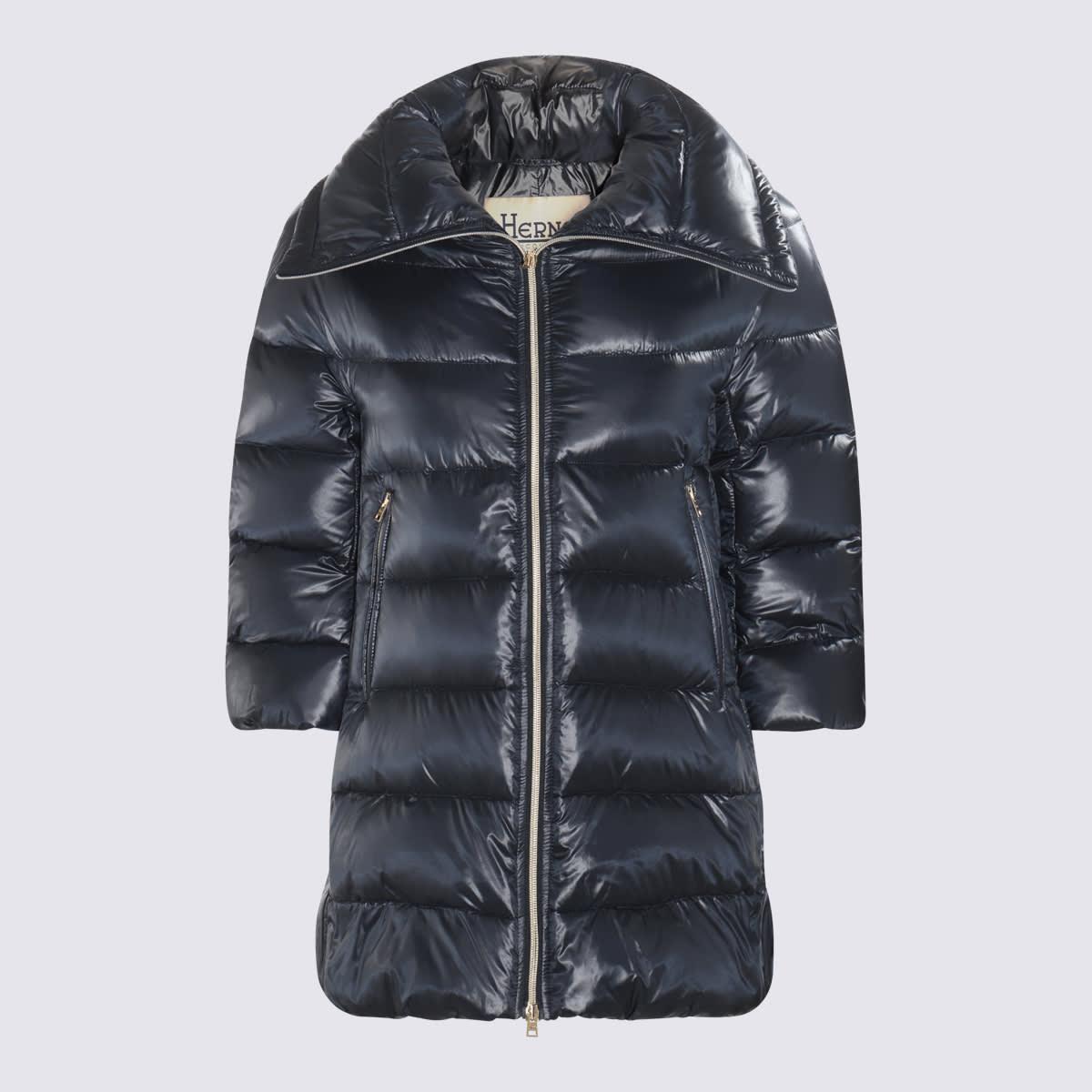 herno navy down jacket