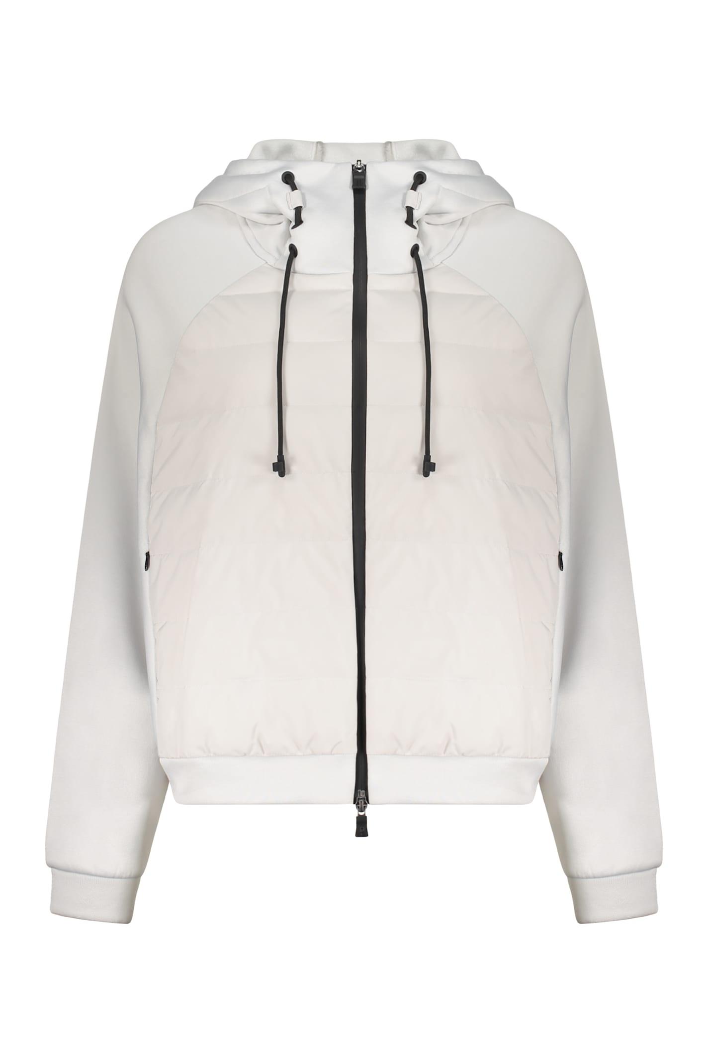 herno padded front panel jacket