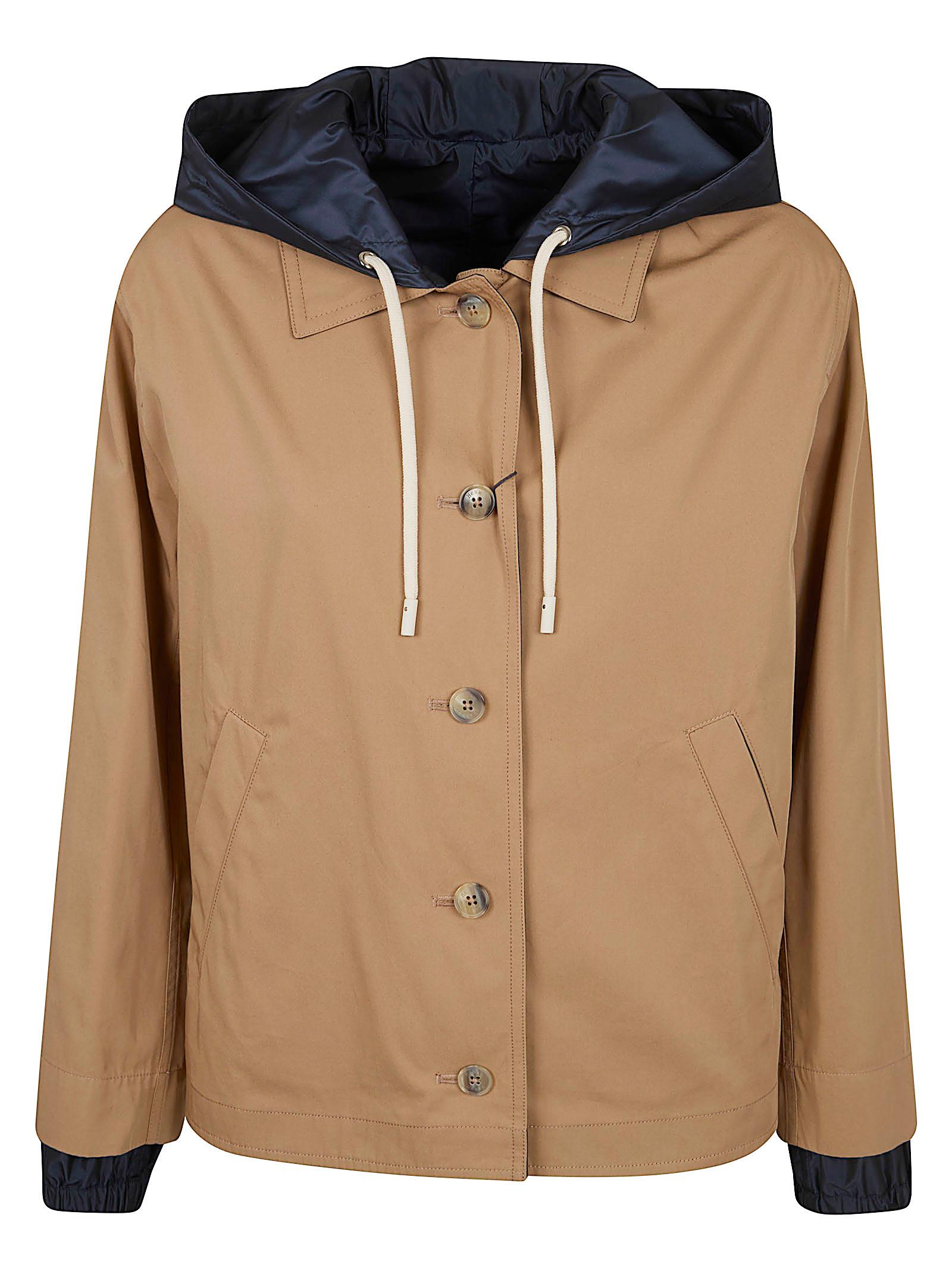 herno padded jacket brown giacca - women
