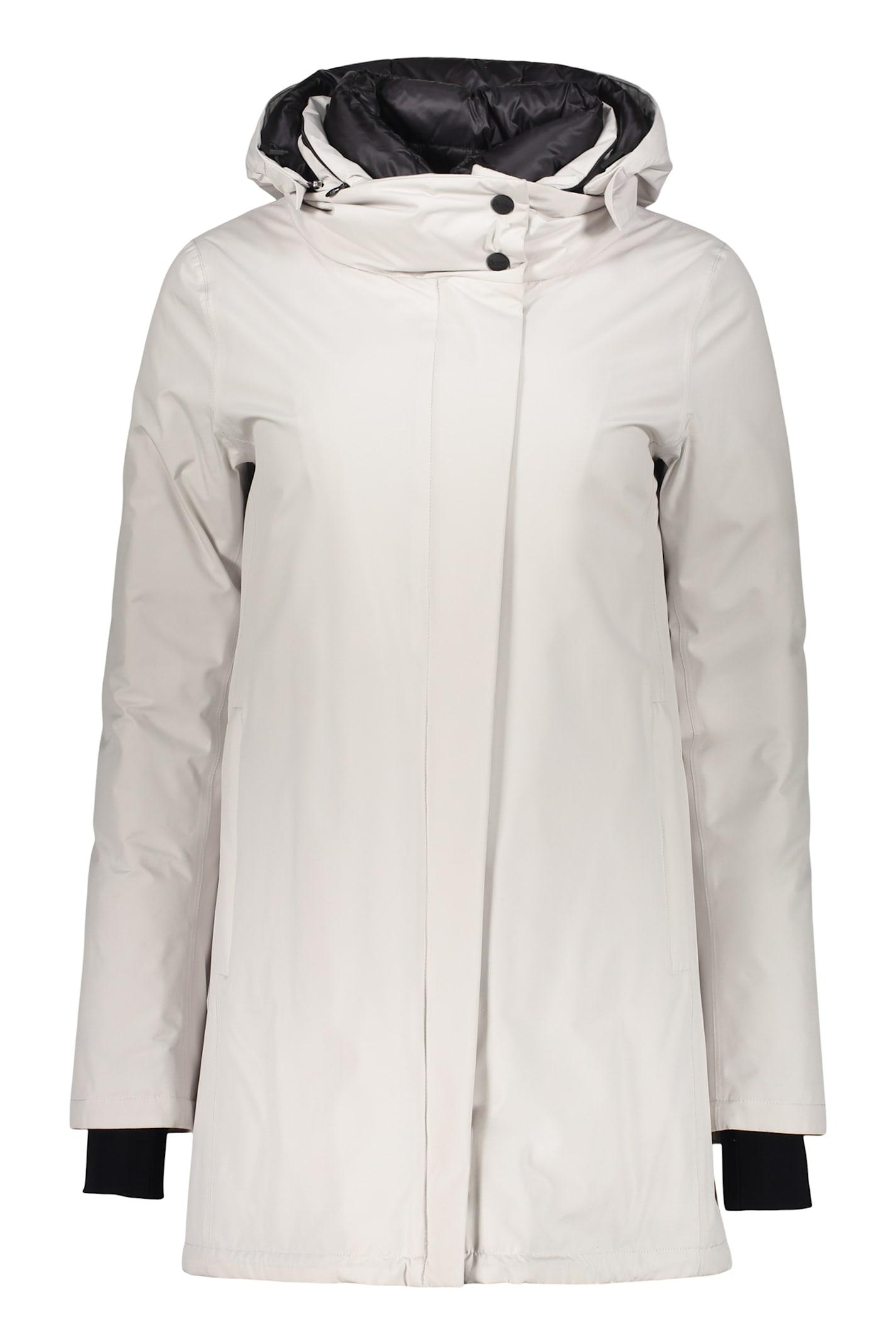 herno padded jacket with hood