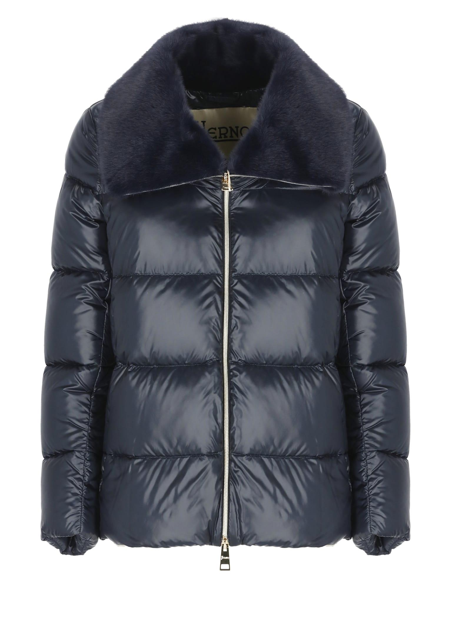 herno quilted down jacket