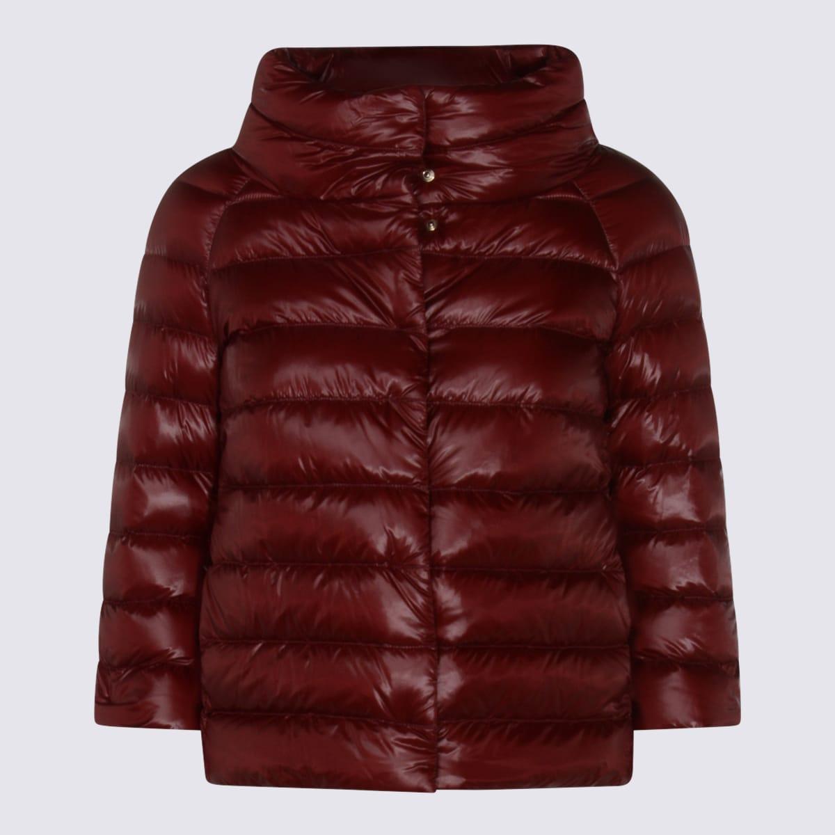 herno red sofi down jacket