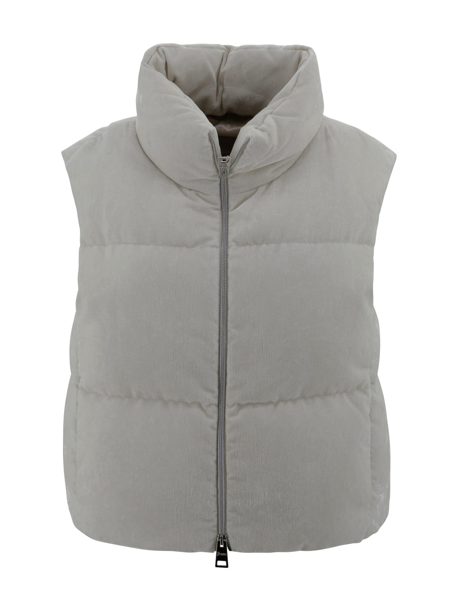herno resort - bright corduroy vest