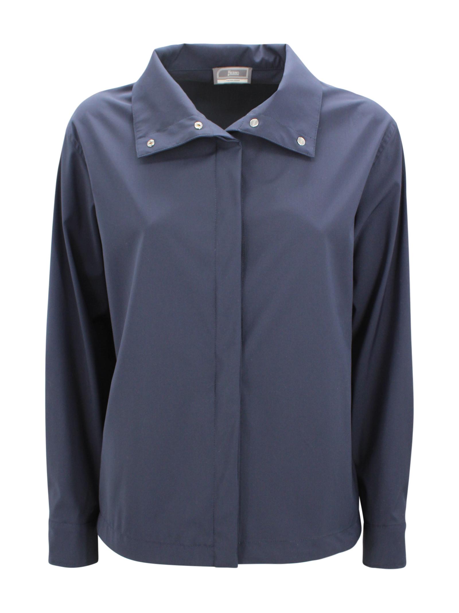 herno shirts blue - women