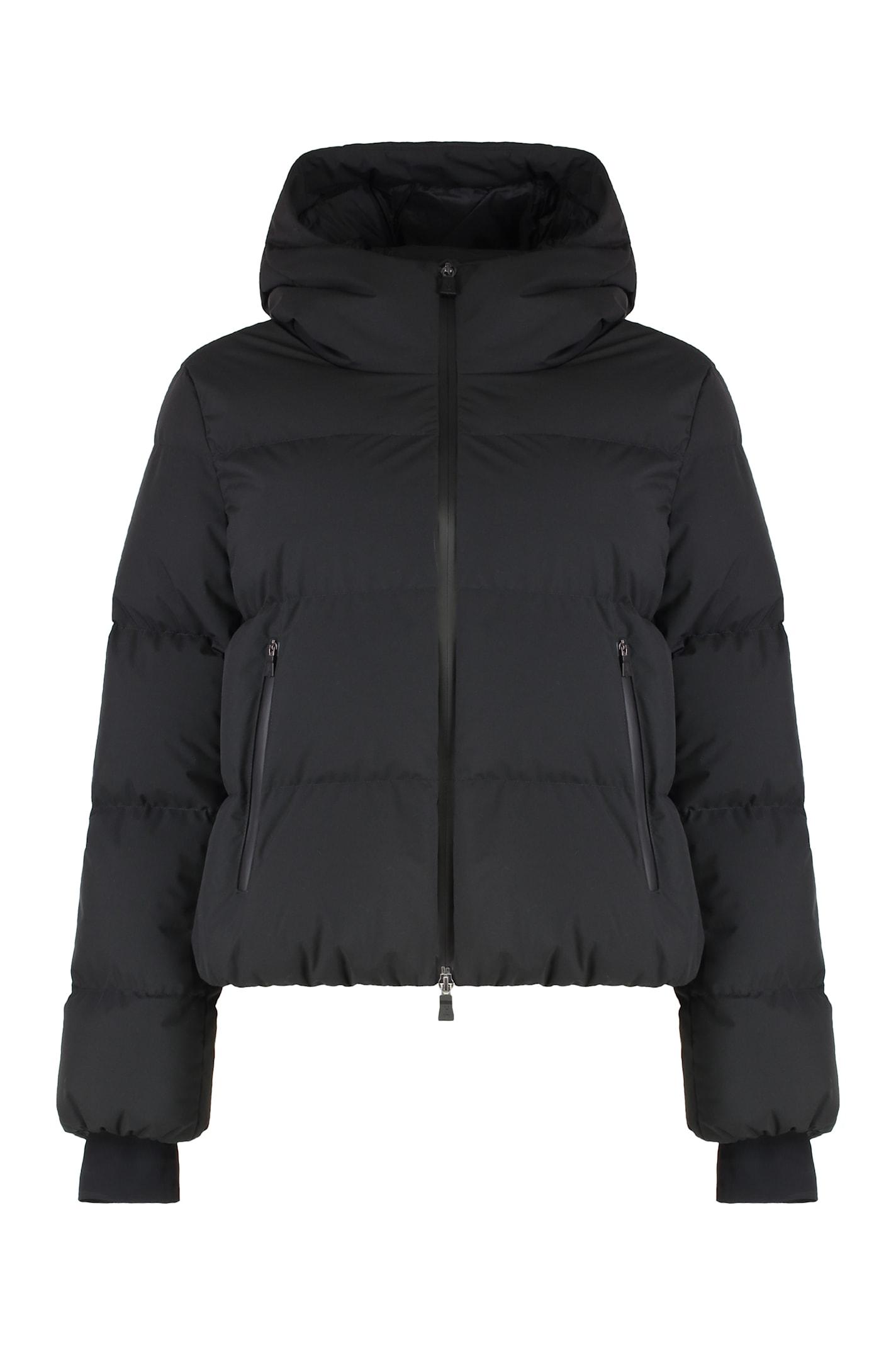 herno short down jacket with hood