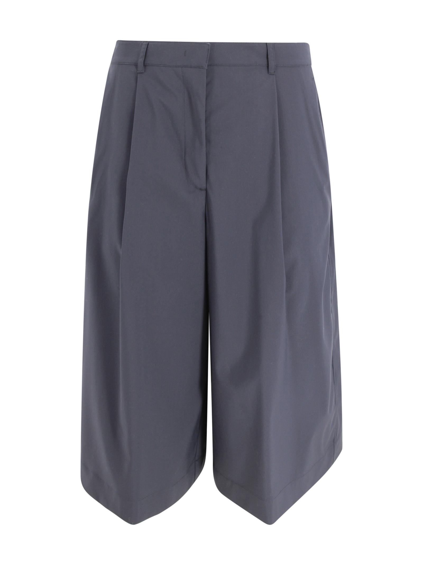 herno shorts blue cotton - women