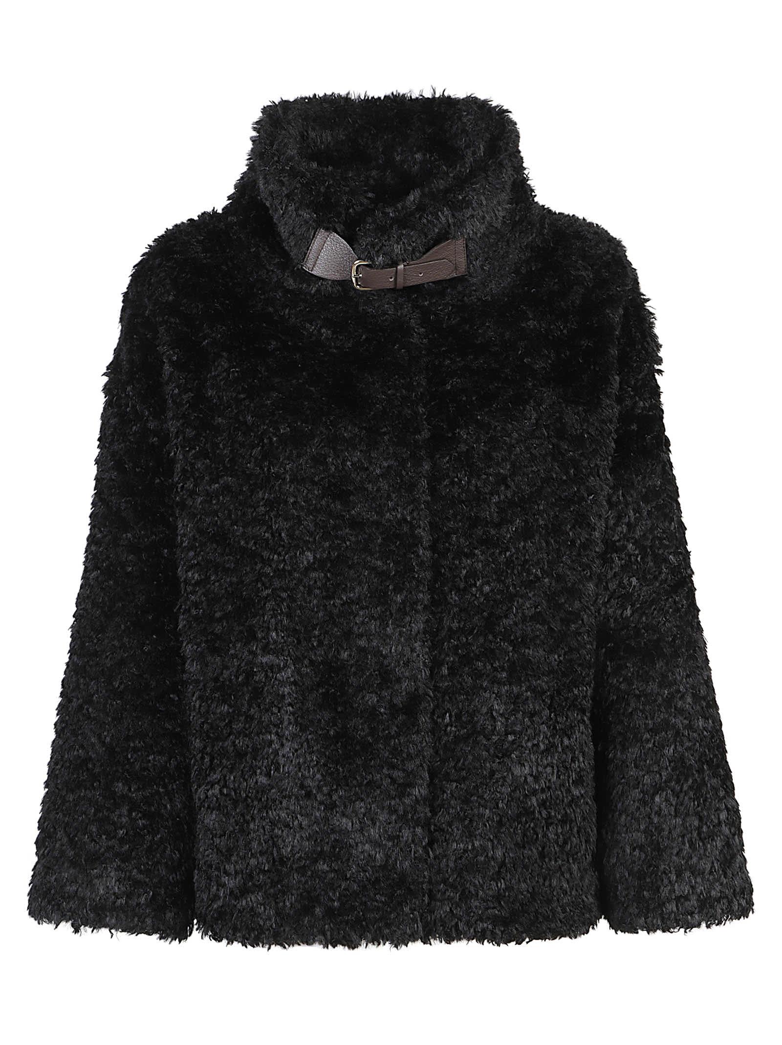 herno soft faux fur coat