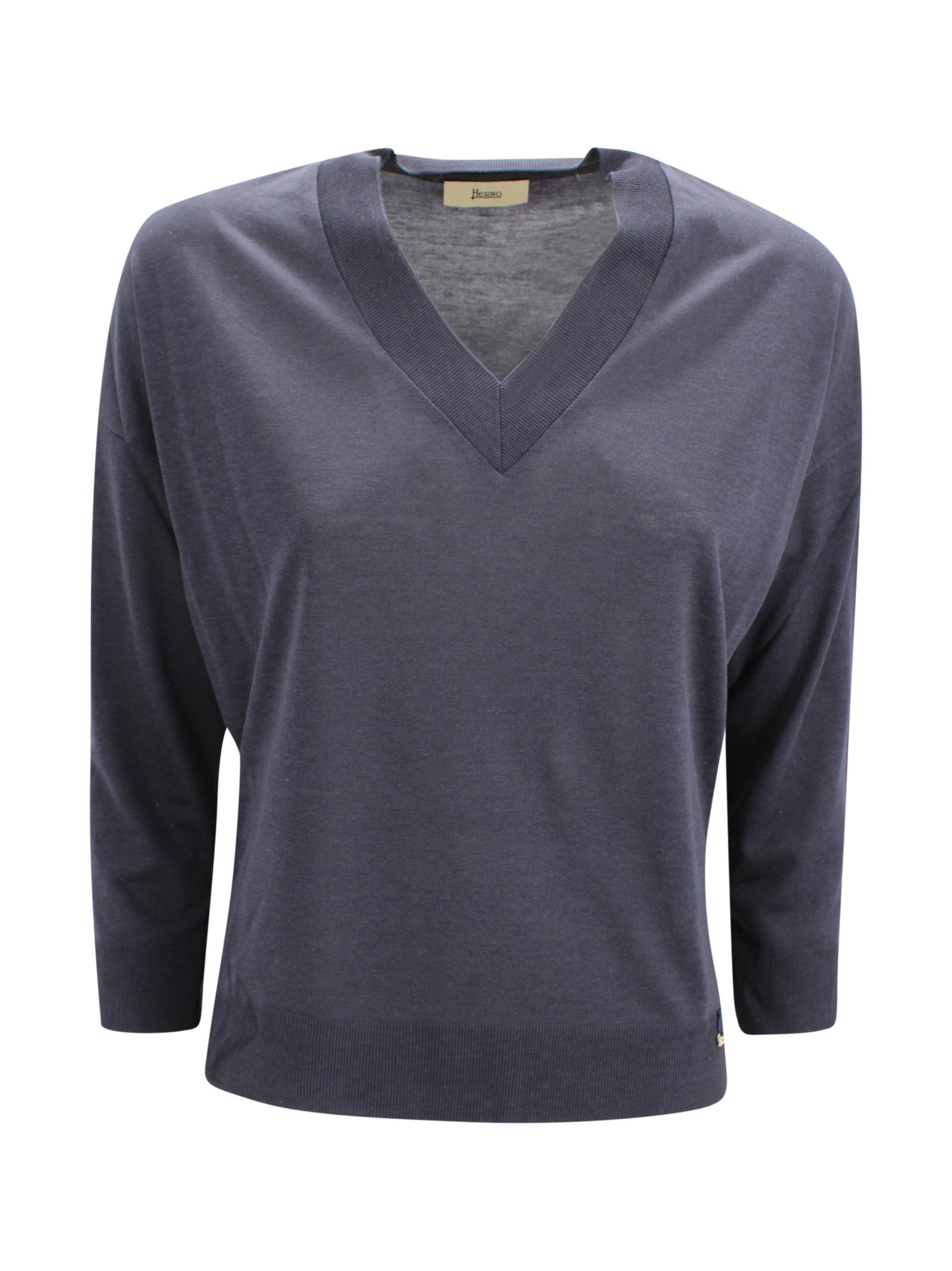 herno sweaters blue - women
