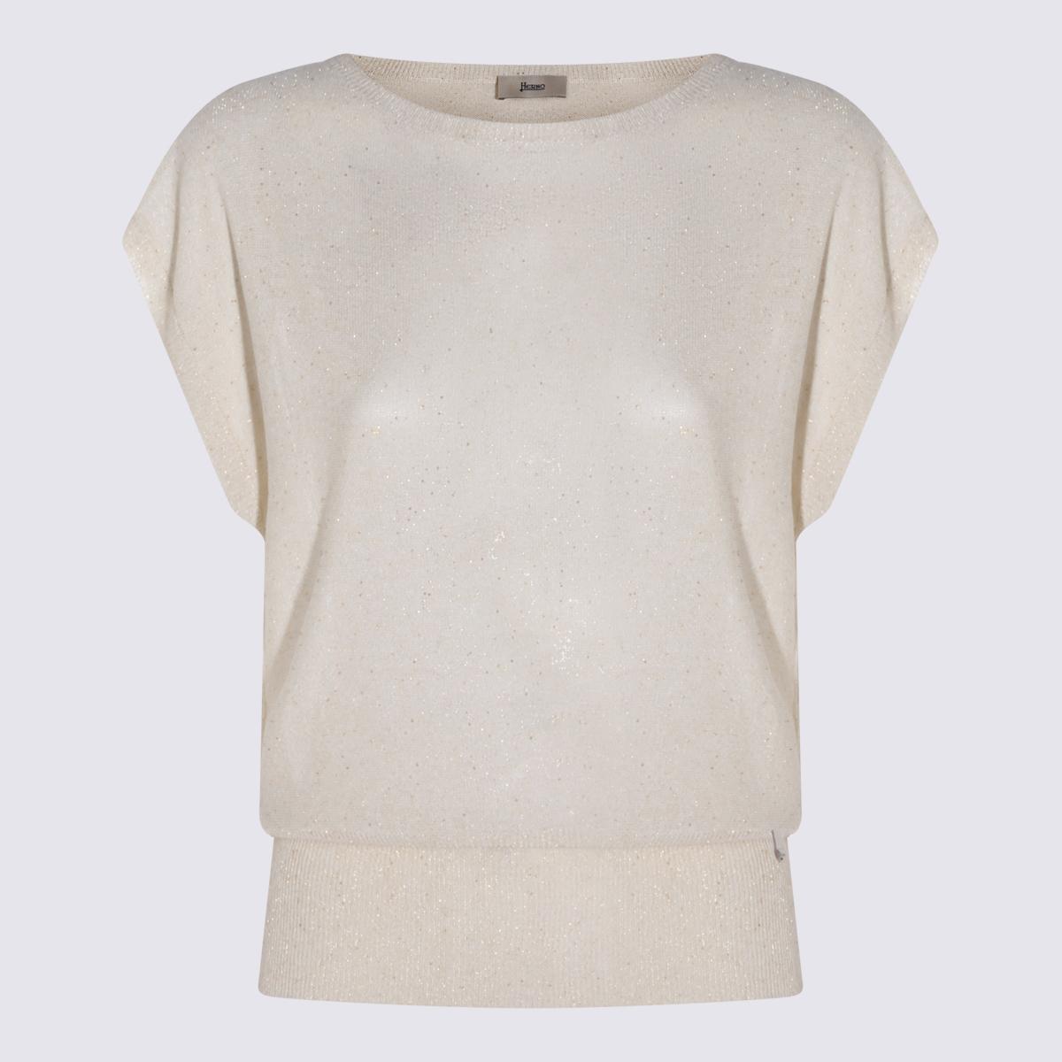herno sweaters chantilly vi pa pl metal - women