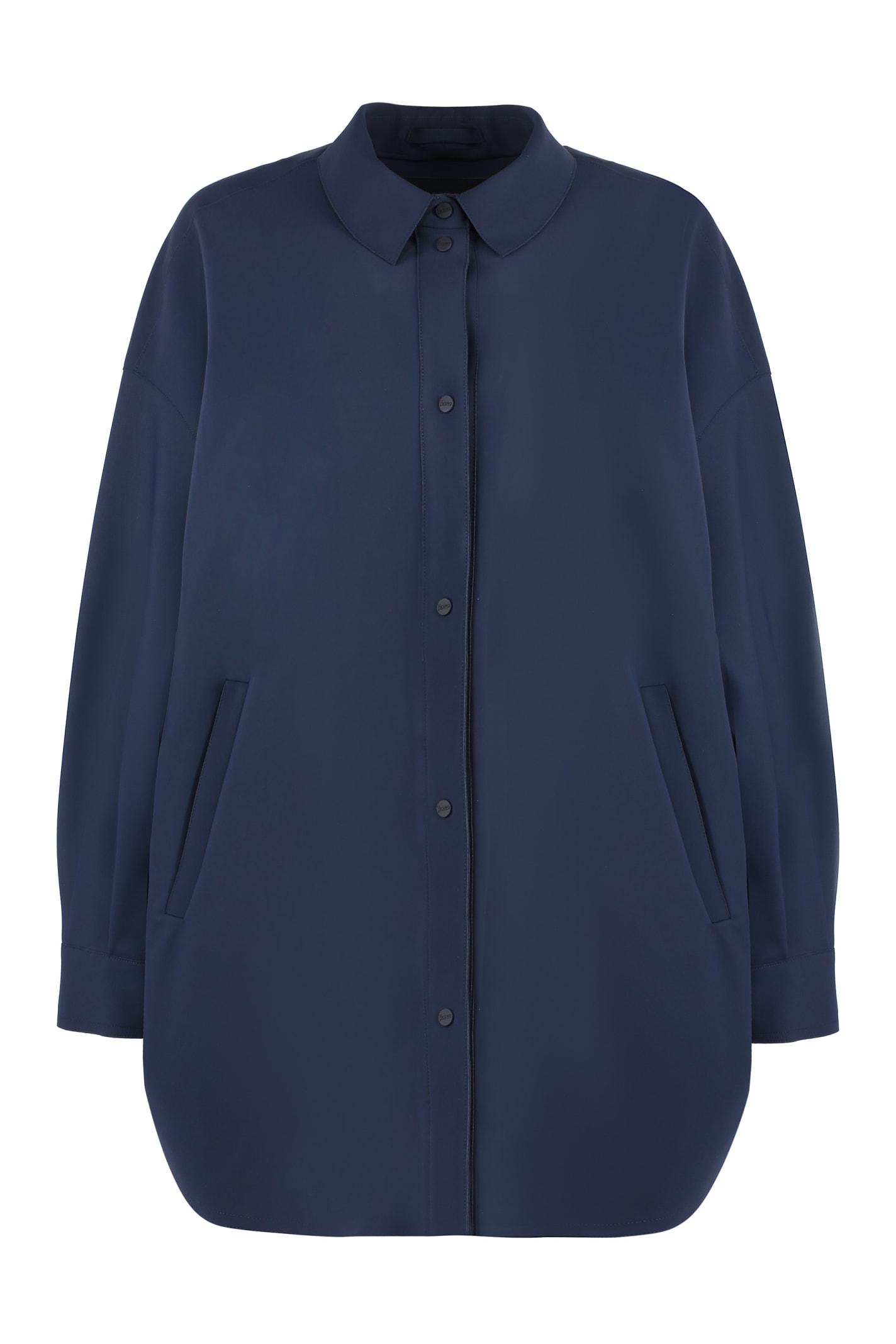 herno technical fabric overshirt