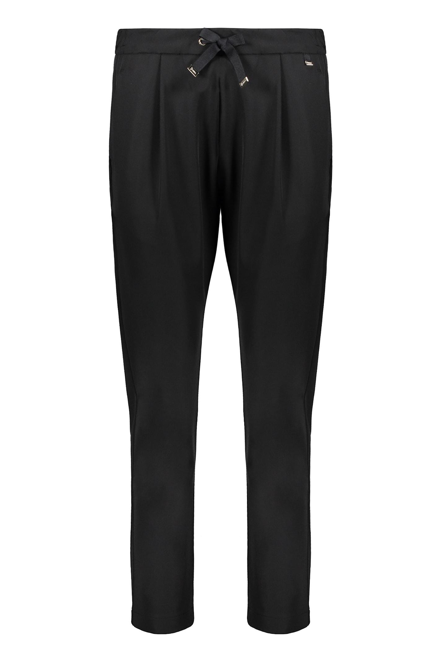 herno technical fabric trousers