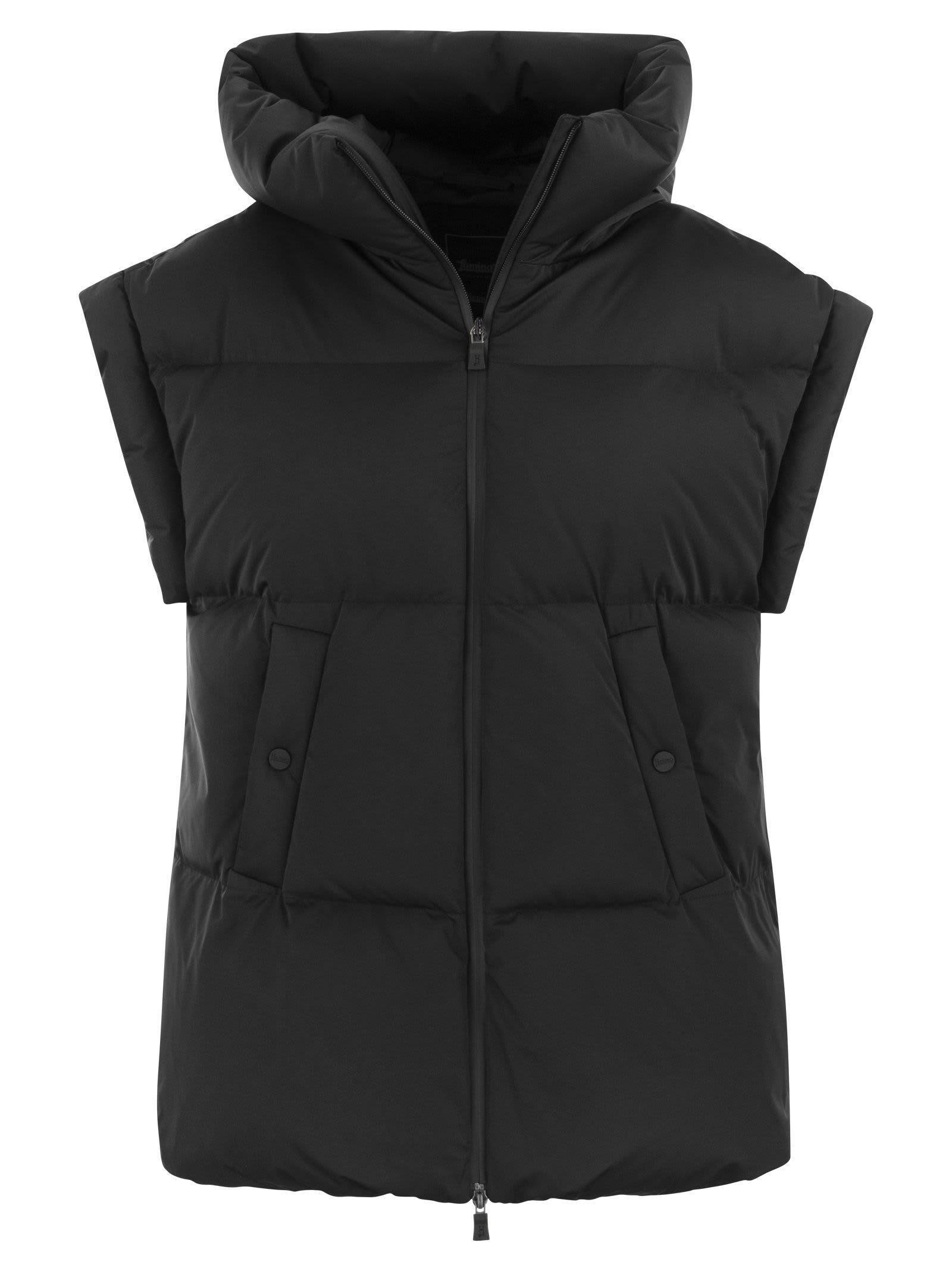 herno vests with logo