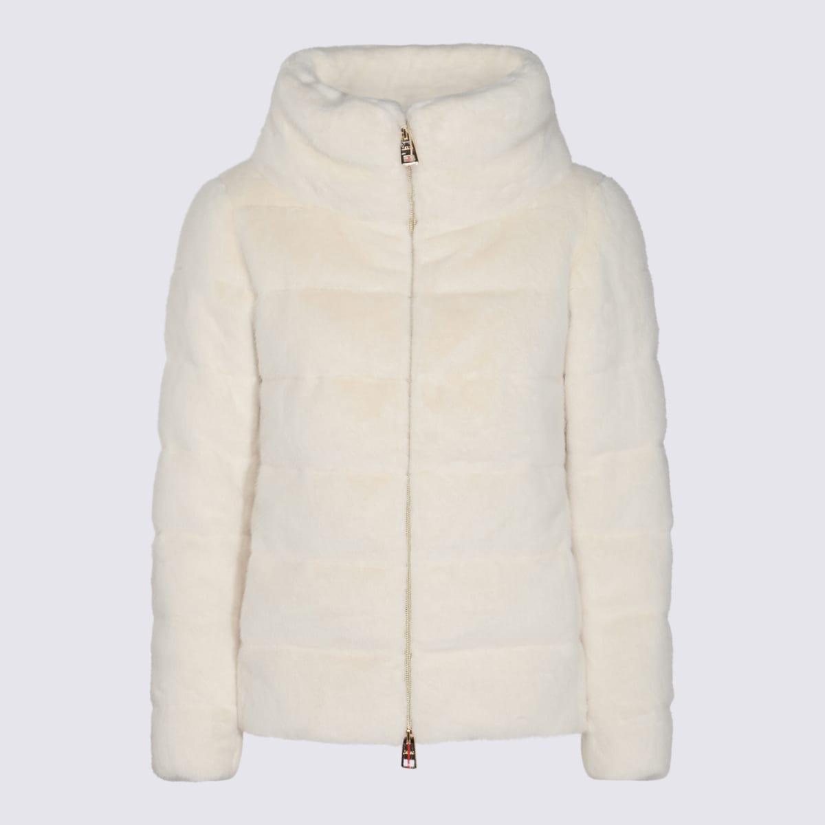 herno white down jacket