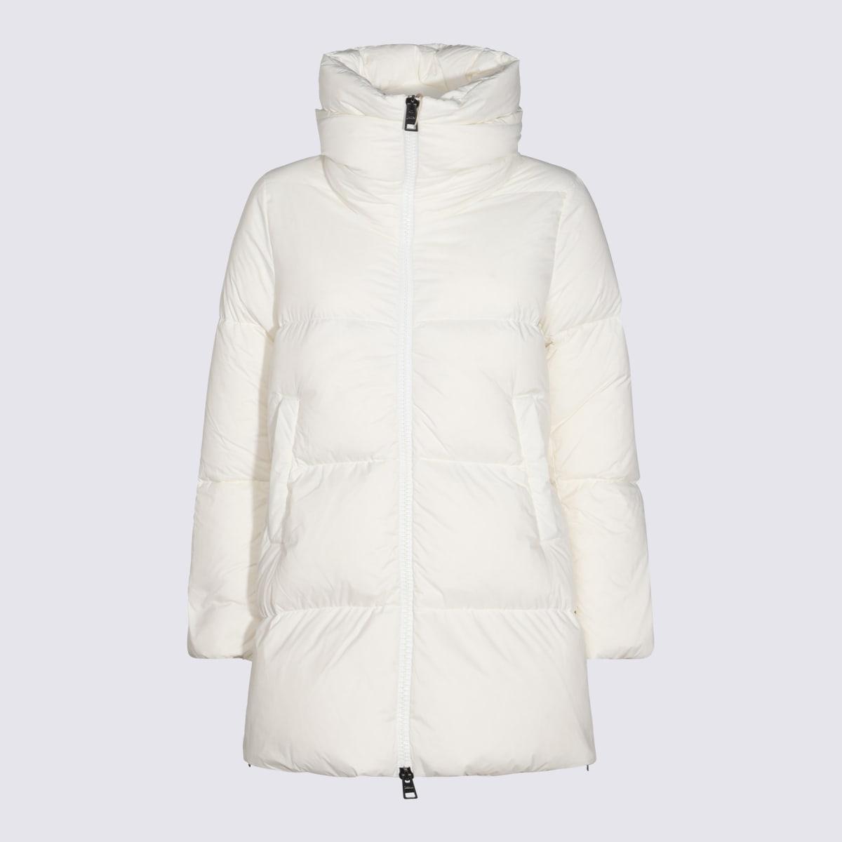 herno white down jacket